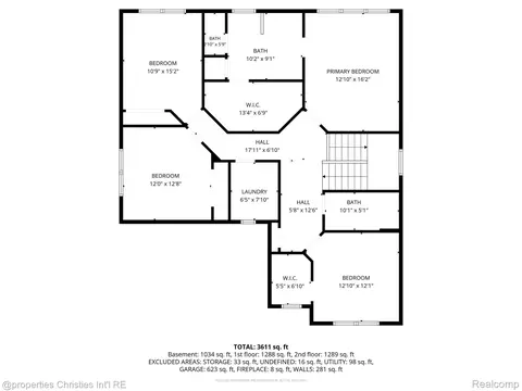 Floorplan - 2721 Maize Loop, Saline, MI 48176 photo 3 of 3
