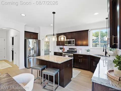 Kitchen - 19275 Elkhound Dr, Macomb, MI 48044 photo 4 of 6