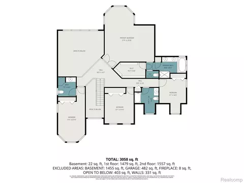 Floorplan - 49235 Yale Dr, Macomb, MI 48044 photo 2 of 3