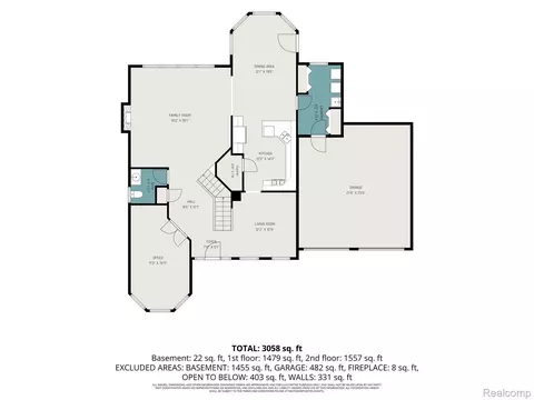 Floorplan - 49235 Yale Dr, Macomb, MI 48044 photo 1 of 3