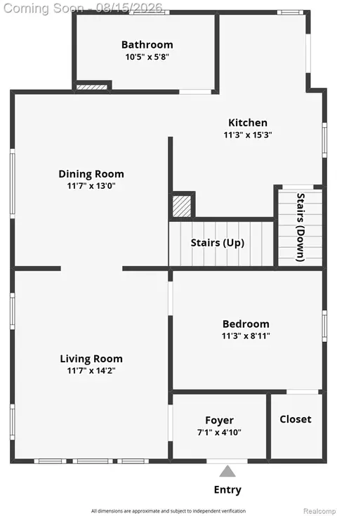Floorplan - 113 Wilson St, Dewitt, MI 48820 photo 1 of 2