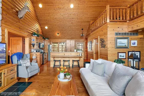 Living - 7699 Minnick Rd, Rubicon, MI 48441 photo 5 of 11