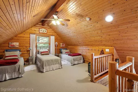 Bedroom - 7699 Minnick Rd, Rubicon, MI 48441 photo 5 of 7