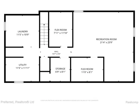 Floorplan - 3177 Treadwell St, Wayne, MI 48184 photo 3 of 3