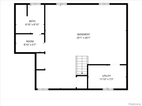 Floorplan - 277 Beaupre Ave, Grosse Pointe Farms, MI 48236 photo 1 of 3
