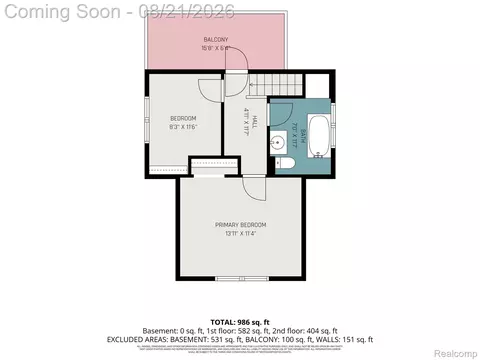 Floorplan - 2136 Boldt St, Dearborn, MI 48124 photo 1 of 1