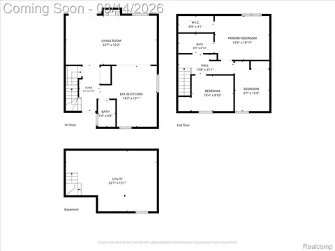 Floorplan - 2824 Roundtree Dr, Troy, MI 48083 photo 3 of 3