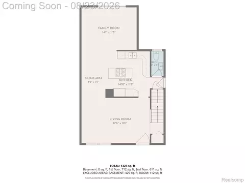 Floorplan - 605 Autumn Dr, Flushing, MI 48433 photo 1 of 2