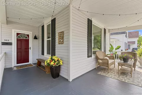 Exterior - 503 Trumbull St, St. Clair, MI 48079 photo 2 of 7
