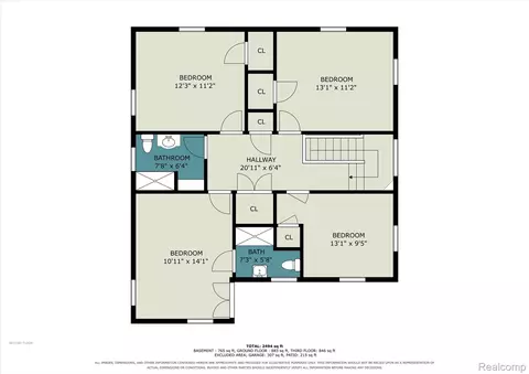 Floorplan - 923 Maxine St, Flint, MI 48503 photo 3 of 3