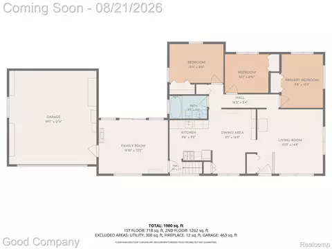 Floorplan - 910 School St, Clawson, MI 48017 photo 1 of 3