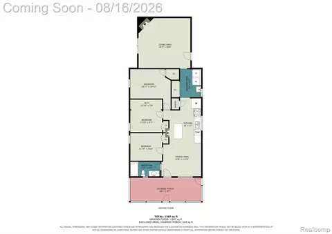 Floorplan - 4512 Treadwell St, Wayne, MI 48184 photo 1 of 1
