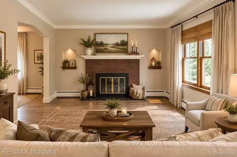 Living - 29386 Walnut St, Flat Rock, MI 48134 photo 2 of 4