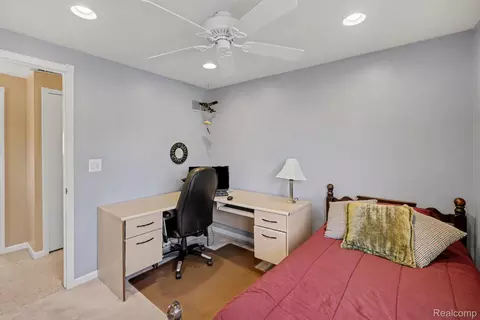 Bedroom - 1683 Dancer Dr, Rochester Hills, MI 48307 photo 8 of 8