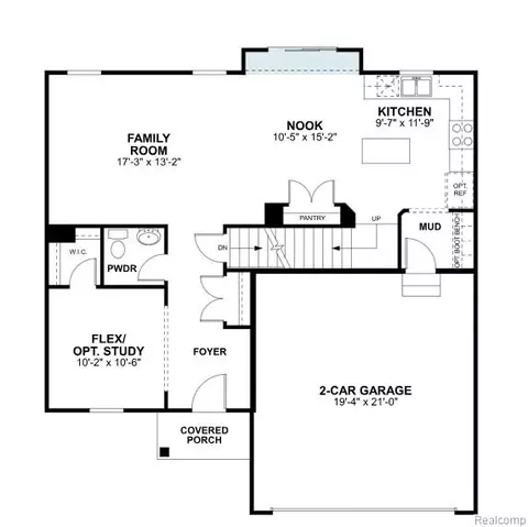 Floorplan - 4125 Sedgeview Cir, Howell, MI 48843 photo 1 of 2