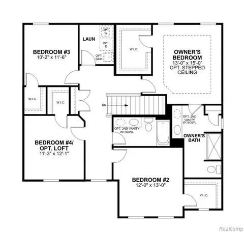 Floorplan - 4125 Sedgeview Cir, Howell, MI 48843 photo 2 of 2