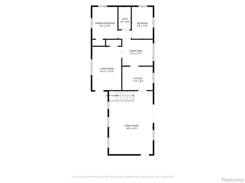 Floorplan - 7369 N Webster Rd, Mount Morris, MI 48458 photo 2 of 3