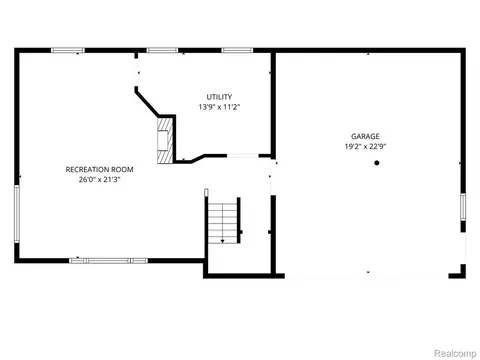 Floorplan - 6023 Paramus, Independence, MI 48346 photo 2 of 3