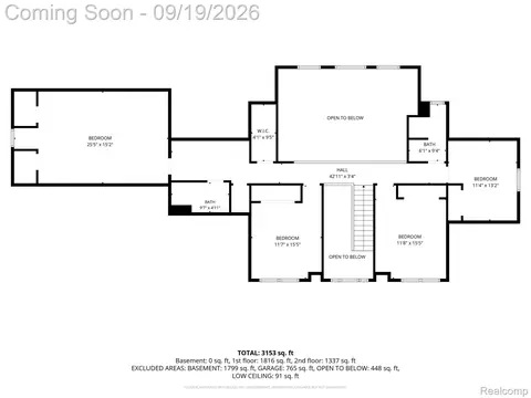 Floorplan - 2974 Cedar Lake Rd, Marion, MI 48843 photo 2 of 3