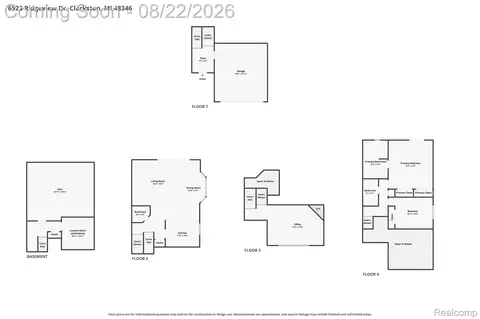 Floorplan - 6523 Ridgeview Dr, Independence, MI 48346 photo 3 of 3