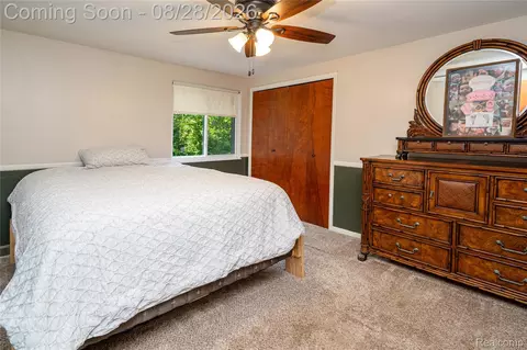 Bedroom - 11060 Clark Rd, Springfield, MI 48350 photo 3 of 4