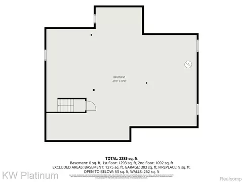 Floorplan - 2613 Marcus Dr, Troy, MI 48083 photo 1 of 3