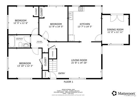 Floorplan - 1320 Larayne Dr, Troy, MI 48085 photo 1 of 2