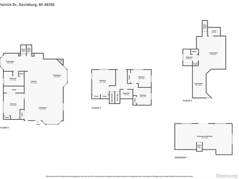 Floorplan - 8954 Patrick Dr, Springfield, MI 48350 photo 5 of 5