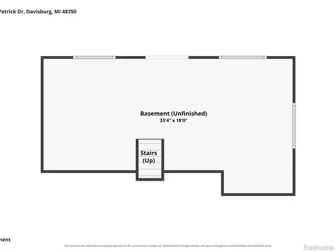 Floorplan - 8954 Patrick Dr, Springfield, MI 48350 photo 4 of 5