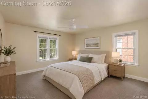 Bedroom - 288 Moran Rd, Grosse Pointe Farms, MI 48236 photo 1 of 2