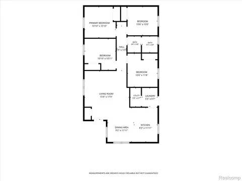Floorplan - 611 Conant Ave, Monroe, MI 48161 photo 1 of 1