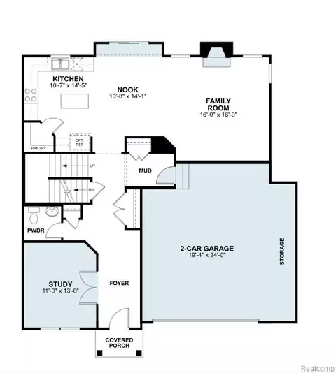 Floorplan - 4145 Sedgeview Cir, Howell, MI 48843 photo 1 of 2
