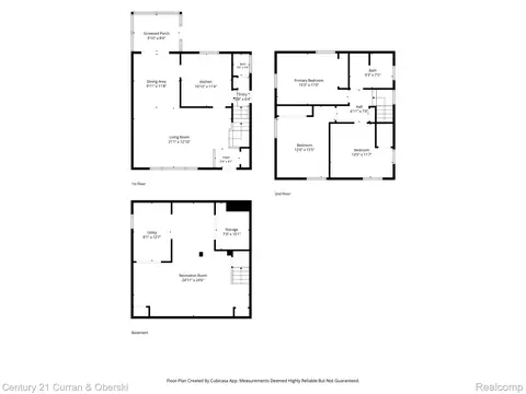 Floorplan - 18285 Outer Dr, Dearborn, MI 48128 photo 4 of 4