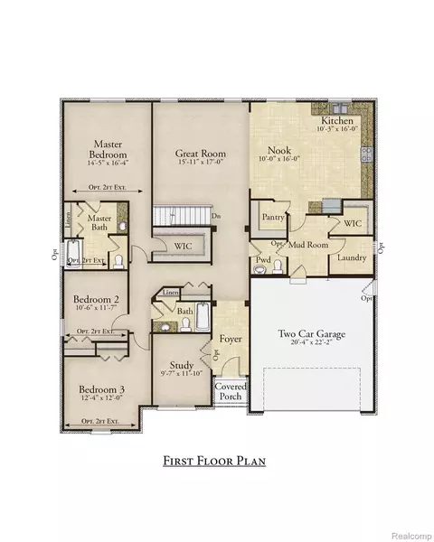 Floorplan - 24818 Static Dr, Macomb, MI 48042 photo 1 of 1