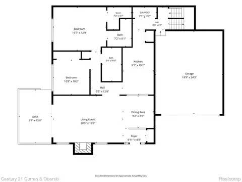 Floorplan - 1 Cornell Ct, Dearborn, MI 48124 photo 2 of 3