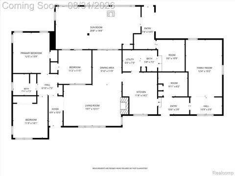 Floorplan - 10165 Talladay Rd, Augusta, MI 48191 photo 1 of 1