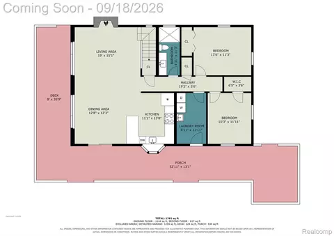 Floorplan - 196 Ray Rd, Big Creek, MI 48647 photo 1 of 2