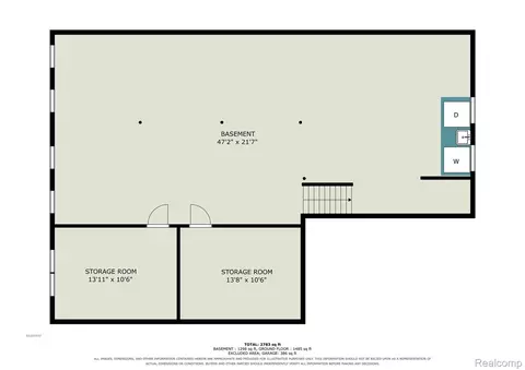 Floorplan - 15299 Brandy Ln, Macomb, MI 48044 photo 1 of 2