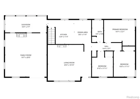 Floorplan - 2705 Glendale Rd, Summit, MI 49203 photo 2 of 3