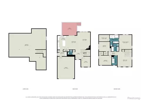Floorplan - 842 Ford Mill Dr, Saline, MI 48176 photo 4 of 4