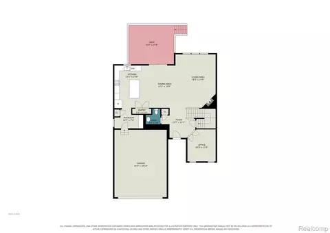 Floorplan - 842 Ford Mill Dr, Saline, MI 48176 photo 1 of 4