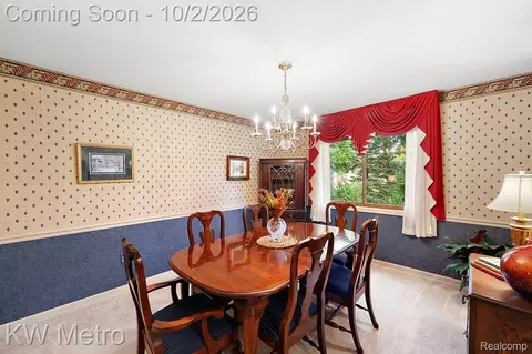 Dining - 294 Miracle Dr, Troy, MI 48084 photo 1 of 4