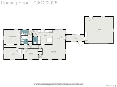 Floorplan - 1995 Baseline Rd, Leslie, MI 49251 photo 1 of 1