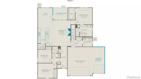 Floorplan - 20852 Brickway Dr, Macomb, MI 48044 photo 1 of 1