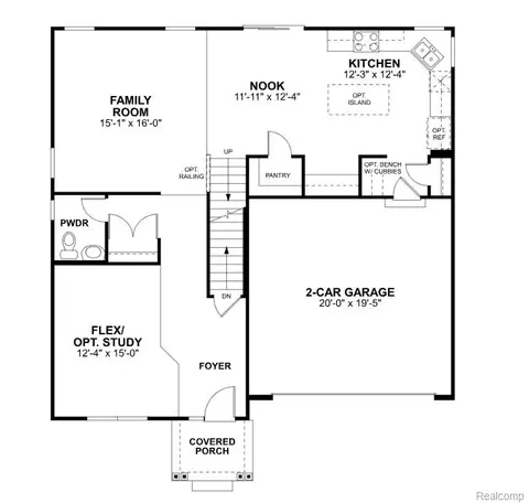 Floorplan - 2768 Silo Dr, Saline, MI 48176 photo 1 of 2