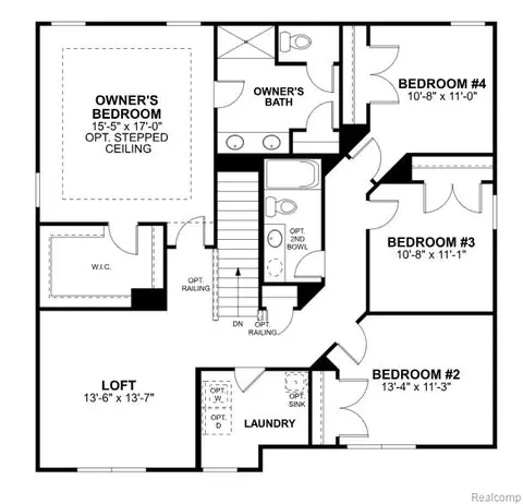 Floorplan - 2768 Silo Dr, Saline, MI 48176 photo 2 of 2