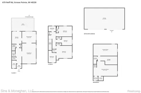 Floorplan - 679 Neff Rd, Grosse Pointe, MI 48230 photo 1 of 4