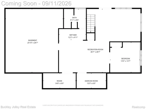 Floorplan - 3703 Jesse Dr, Marion, MI 48843 photo 2 of 2