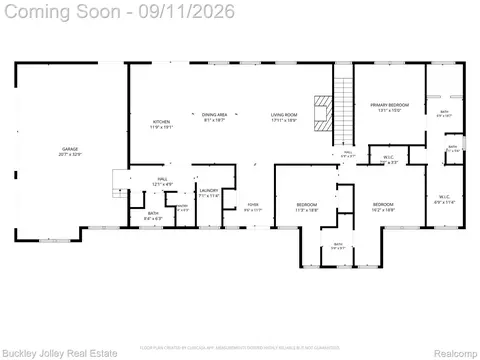 Floorplan - 3703 Jesse Dr, Marion, MI 48843 photo 1 of 2