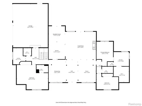 Floorplan - 2566 Lakeside Ct, Flint, MI 48433 photo 1 of 2
